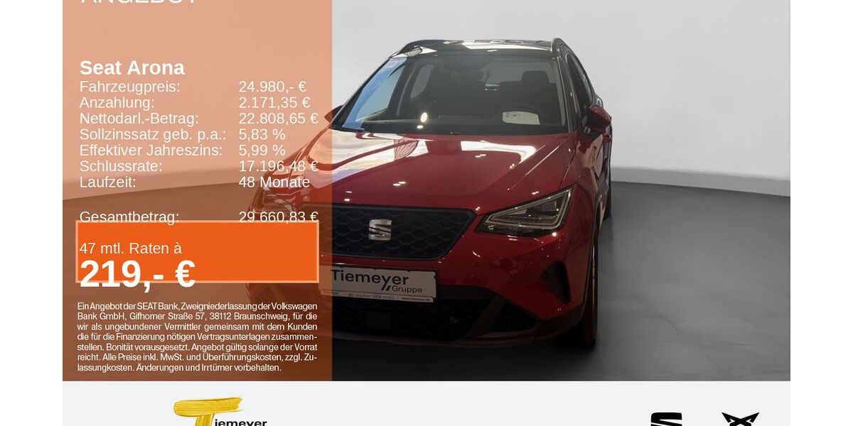 Seat Arona 5.990 km 24.280 &euro; Plettenberg 58840